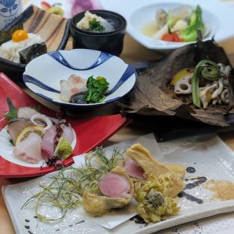 【2月】 菜な会席 ～四季折々の食材を厳選したお料理を個別にご提供～