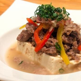 和牛すじの肉豆腐