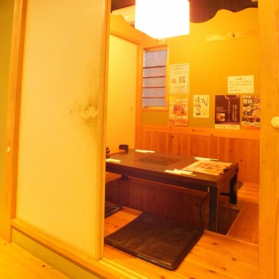 The popular private room can be used by 4 people ♪ Make a reservation as soon as possible!