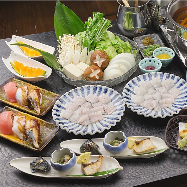 【毎年恒例】今が旬！ハモ鍋コース 5,280円