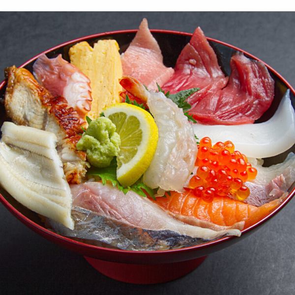 【当店の自慢】特上海鮮丼