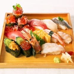 えん屋特上にぎり盛り合わせ