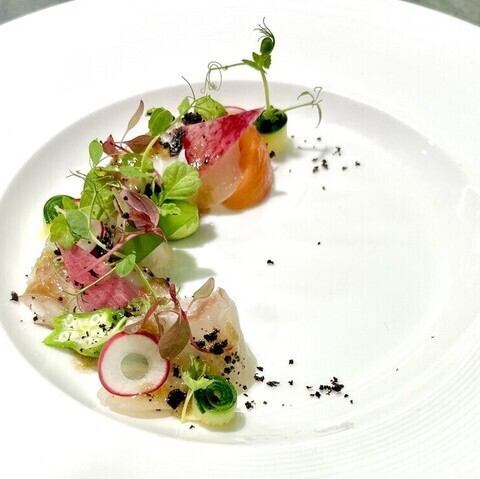 真鯛のカルパッチョ