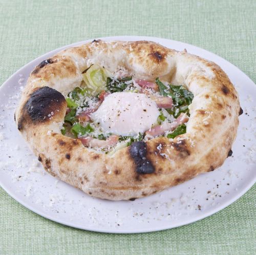 岩津ねぎとベーコンのビスマルク