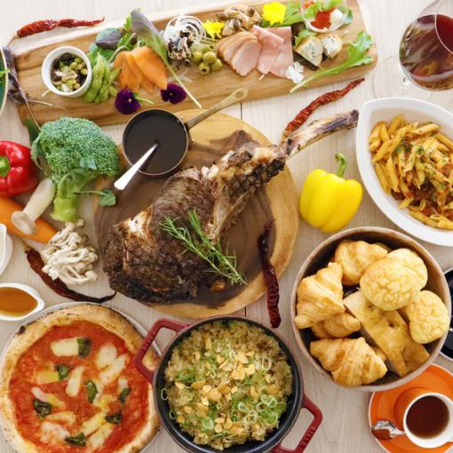 5/2～5/6【ランチ】ゴールデンウィーク限定★ランチビュッフェ！3800円(税込)