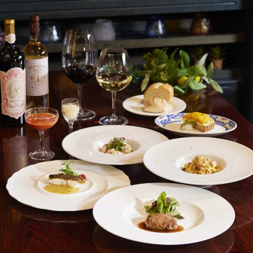 4/18～【ディナーコース】『カンポフェリーチェ』個人盛りでのコース仕立て！全8品5000円(税込)