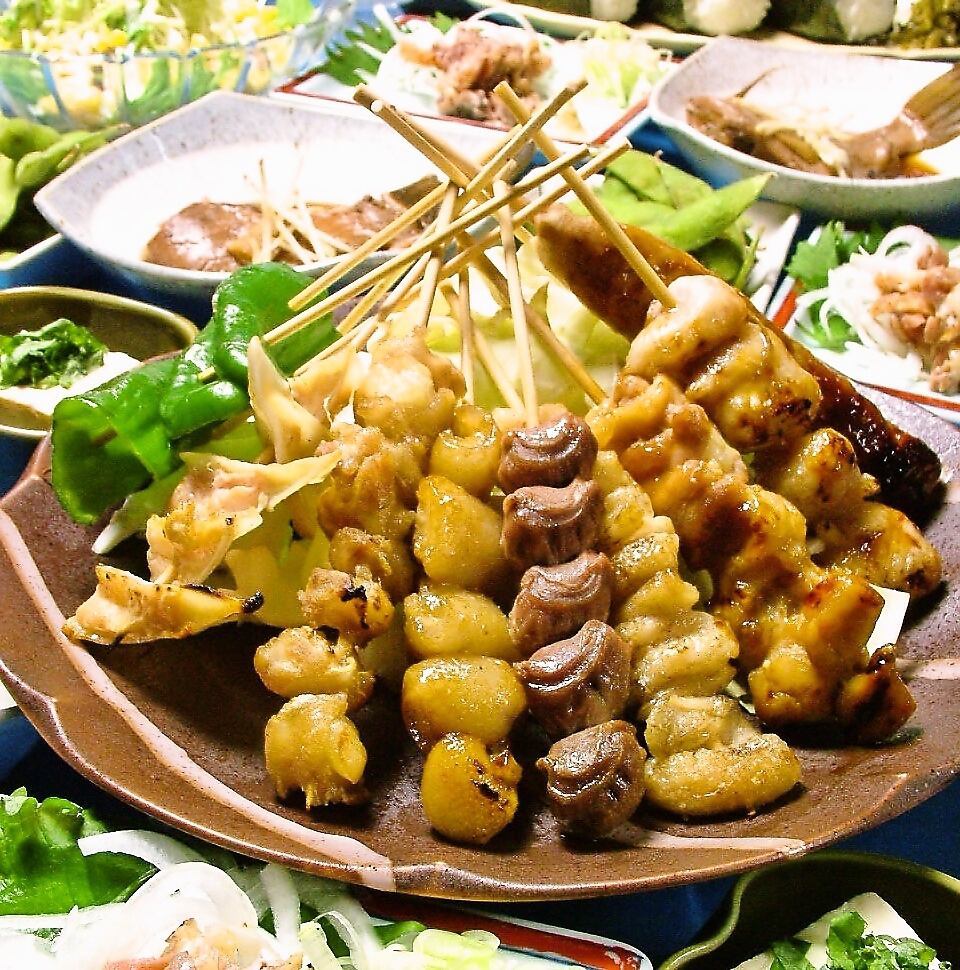 当日もOK！自慢の焼鳥とおでんが[食放]+[飲放]で150分3000円！