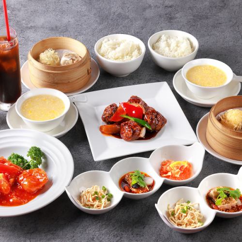 贅沢ランチの中華会席膳