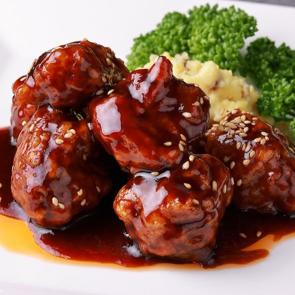 ≪青蓮流≫黒酢の酢豚