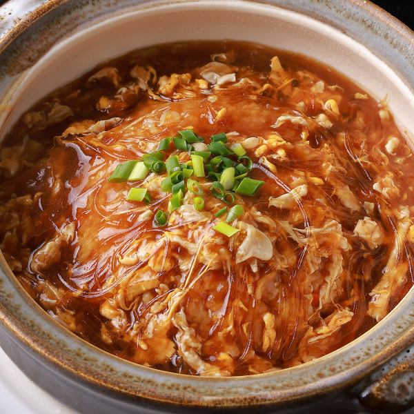 一番人気!ふかひれあんかけ炒飯