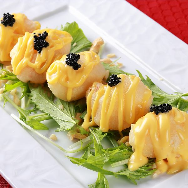 カリっと海老のマンゴーマヨネーズソース