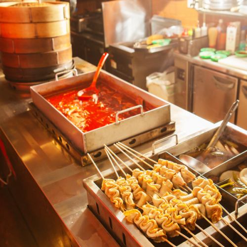 本場の味！韓国式屋台料理