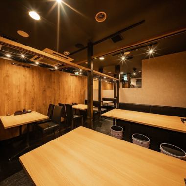 【宴会利用なら当店！】NEW OPEN■ゆったりくつろげるよう様々なシーンに合わせてご利用できるお席を多数ご用意しています！カジュアルなご宴会から外したくないご宴会迄あらゆるシーンにピッタリ◎幹事様特典も含め、お得なクーポンも多数ご用意しておりますのでチェック♪