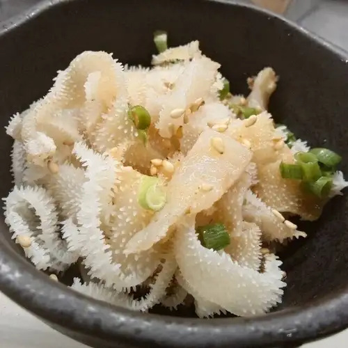 White Omasa sashimi