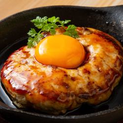 Homemade Tsukune Teppanyaki