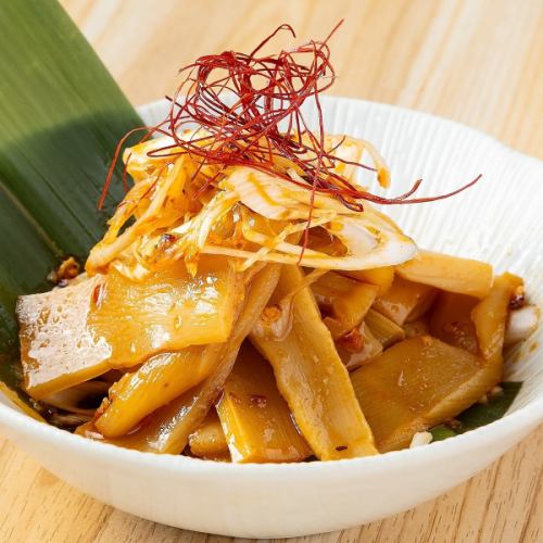 Homemade spicy and addictive bamboo shoots ~ Miyazaki Tomura sauce ~