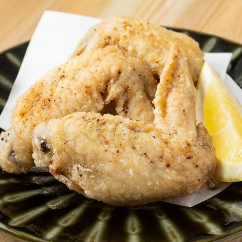 Deep fried Nichinan chicken wings