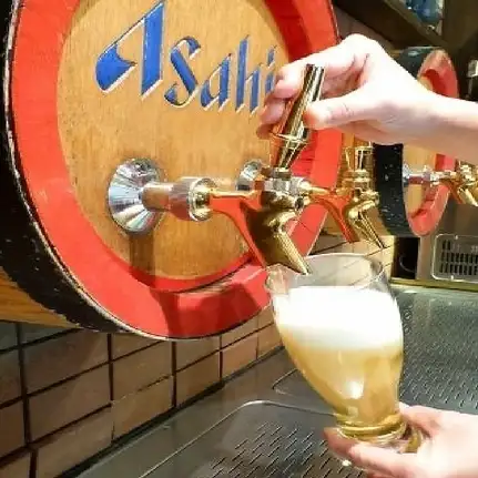 キンキンに冷えたビールをご提供！