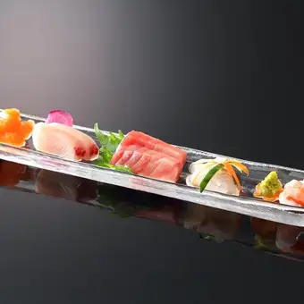 Assorted sashimi