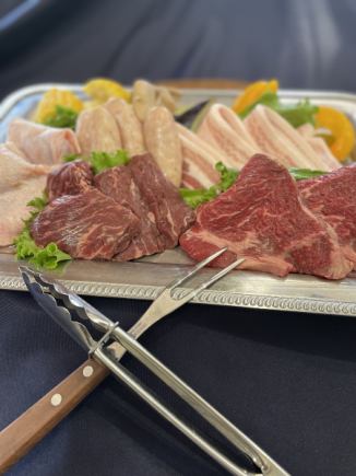【期間限定開催！全部こみこみお手軽BBQプラン♪】120分飲み放題付【1人5500円】