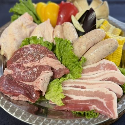 【호평에 대해 계속 개최!전부 코미코미 간편 BBQ 플랜♪】120분 음료 무제한 첨부【1인 5500엔】