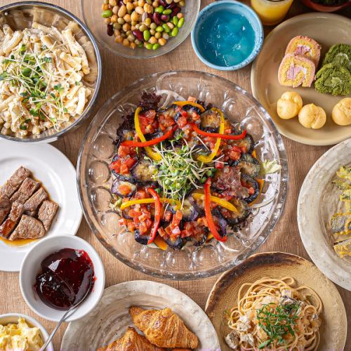 【プチ贅沢ランチ◎】森のごちそうバイキング