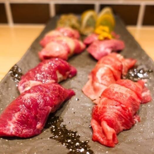 We also have a full meat menu.Enjoy with delicious sake