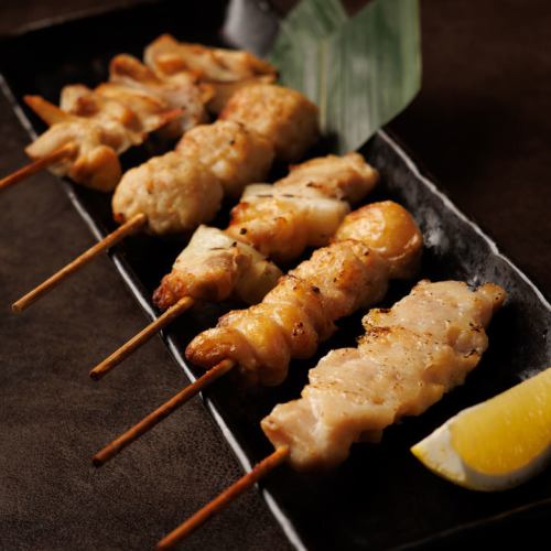 Yakitori platter