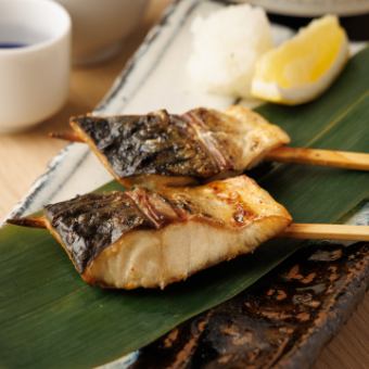 [3 hours all-you-can-drink] Robatayaki, grilled young chicken thighs, seared bonito! "Jikabi" 8 dishes total 6000 yen ⇒ 5000 yen
