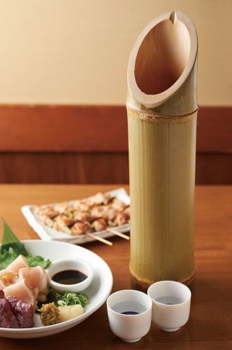Bamboo sake (chilled sake) [one go]