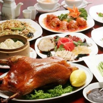 [6th Anniversary] All-you-can-drink beer for 3 hours ★ Peking duck, mapo tofu, chili shrimp, and 10 other delicacies for 5,000 yen