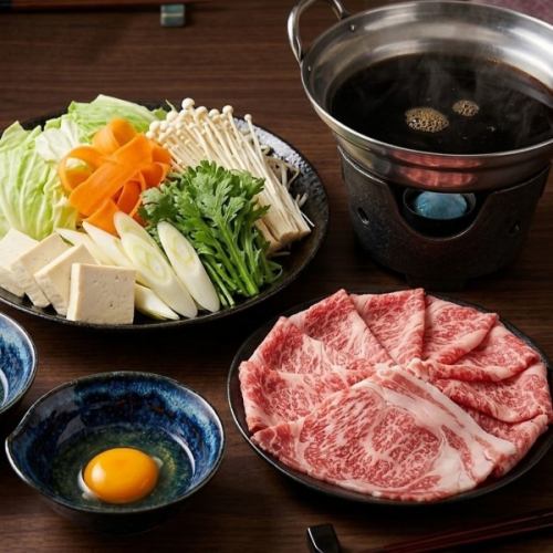 鹿兒島黑毛牛壽喜燒（一份）