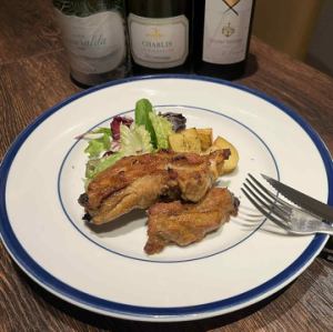 タンドリーポークスペアリブのグリル
