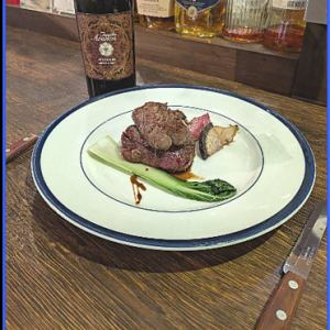 国産牛フィレ肉ととろける鶏レバーのロッシーニスタイル