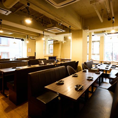 Up to 60 people can be seated at the same time