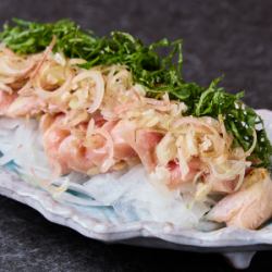 Seared domestic chicken