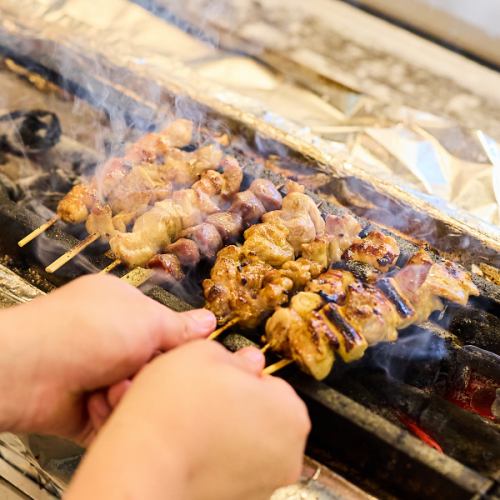 An authentic charcoal grilled yakitori restaurant that aims to be the best value for money in the Kamata area.