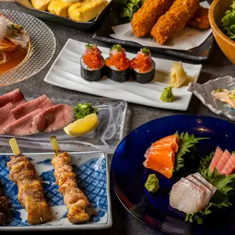 【俺の宴会5500円コース】厳選炭火焼とこだわりの料理12品♪2H制飲み放題付き