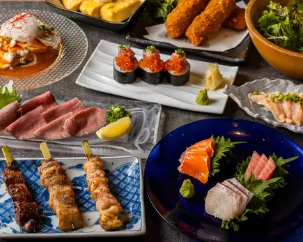 【俺の宴会5500円コース】厳選炭火焼とこだわりの料理12品♪2H制飲み放題付き