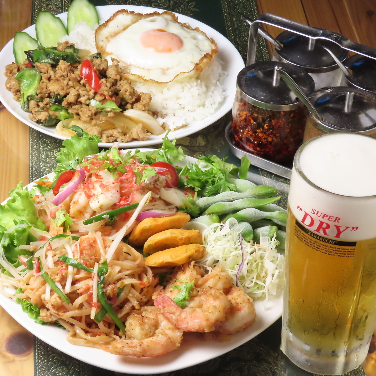 本格的なタイ料理を楽しめる♪