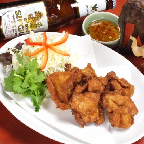 Gai Tote (Thai style deep-fried chicken) S size