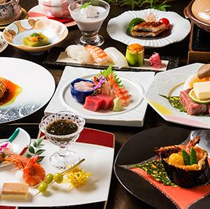 축제에서 가이세키 요리를 찾으신다면 "福喜"신선한 해산물로 만드는 가이세키 요리 요리 예술 요리를 제공하겠습니다 ◎