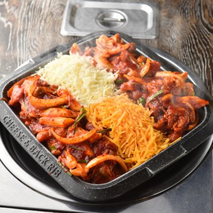 ア【3時間飲み放題付】チーズタッカルビ食べ放題&本格韓国料理コース【5980円→4980円】