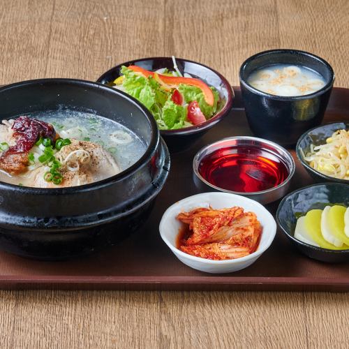 サムゲタン定食