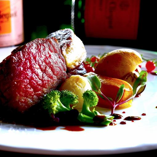 ☆인기 No.1☆【개인실 확약】고급 식재료를 사치스럽게 트뤼플 A5 랭크 흑모 와규☆생일 기념일 축하에♪