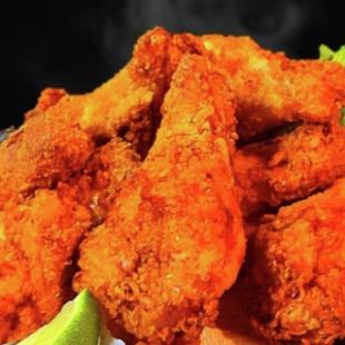 Red hot chicken crispy