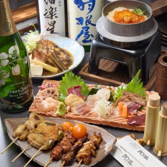 【料理のみ】鶏と海の饗宴コース