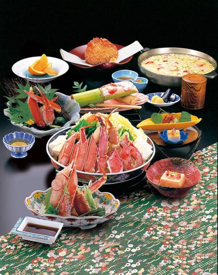 [Total 10 dishes] Taste comparison crab favorite course ≪Nemu≫ 9900 yen