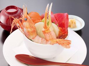 Special seafood bowl
