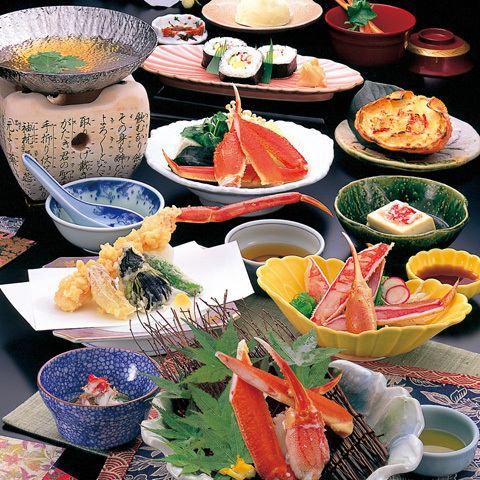 [Total 10 dishes] Crab Kaiseki “Suisen”…Enjoy snow crab…7260 yen